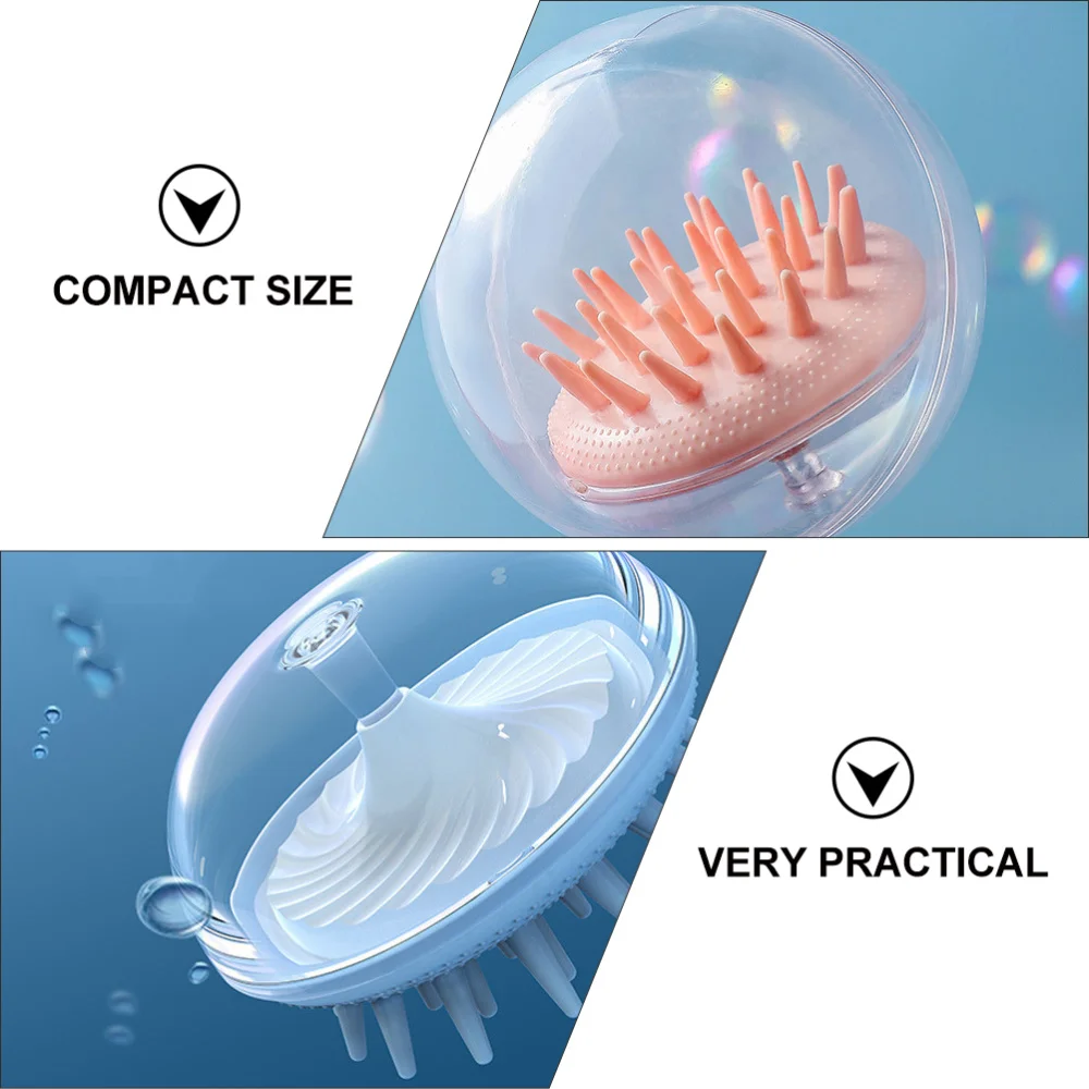 

4pcs Bath Hair Scalp Brushes Bath Head Washing Brushes Cleaning Brushes