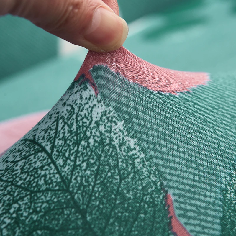 

Sofa Cover for Living Room Sectional Elastic Stretch Couch Cover L Shape Corner 1/2/3/4 Seater Stretch Slipcover Flower Leaves