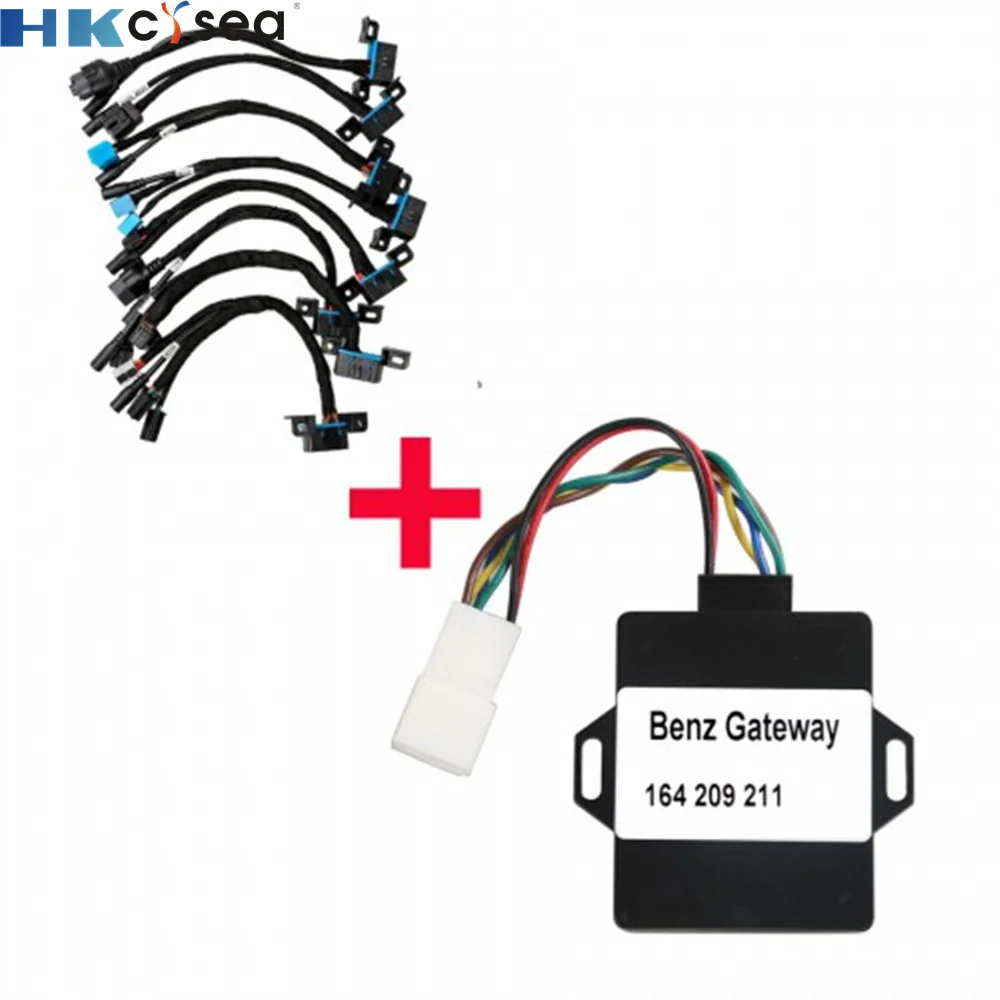 Адаптер шлюза Xhorse для Benz A164 W164 VVDI MB BGA TOOL Plus EIS/ELV испытательная линия | Автомобили и