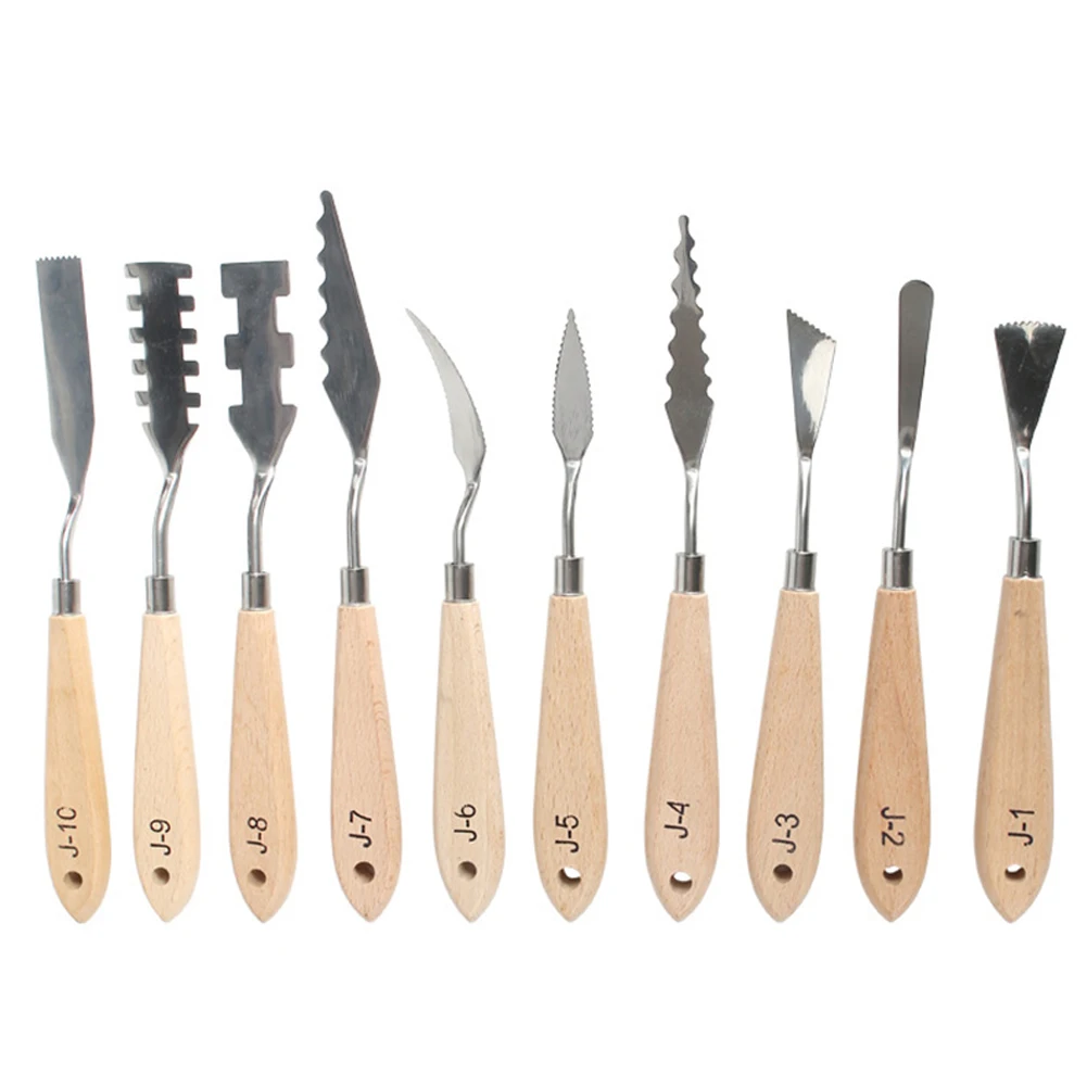 Профессиональные мастихины разные типы скребок из нержавеющей стали для