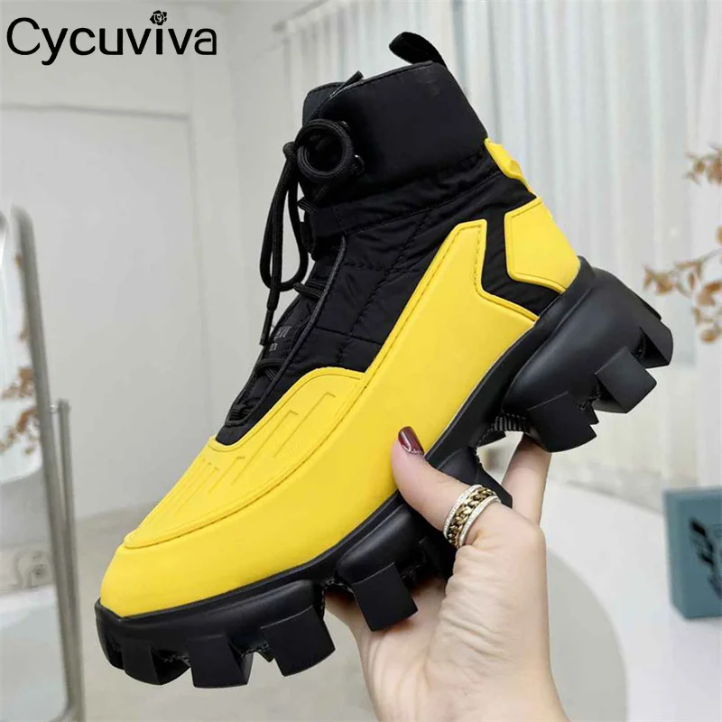 

2021 New Multicolor Fashion Sneakers Shoes Outdoor Climbing Shoes Casual Lace up Flat Shoes High top Couple Leisure Shoes mujer