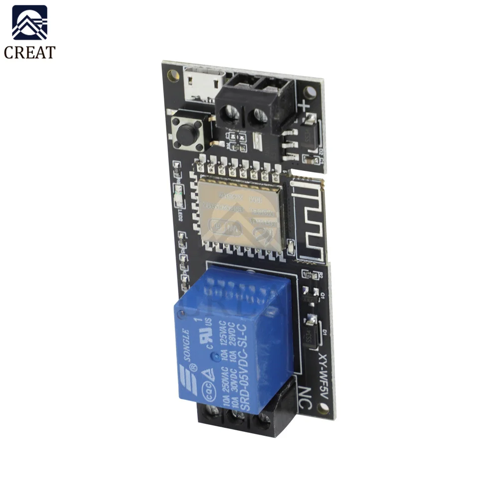 XY-WF5V WIFI мобильный телефон релейный модуль дистанционного управления 5V Smart Voice Phone