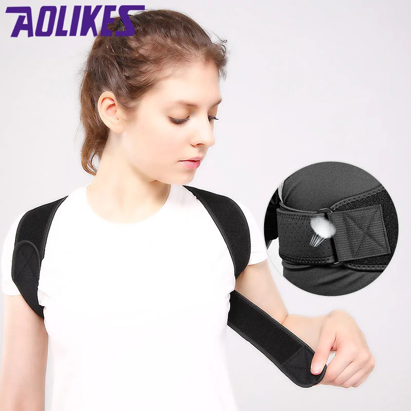 Корректор Осанки Спины поддерживающий пояс бандажный корсет для плеч