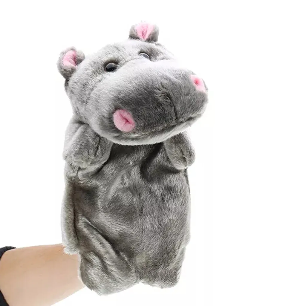 Милые детские плюшевые милые Мультяшные игрушки Бегемот ручной Куклы для