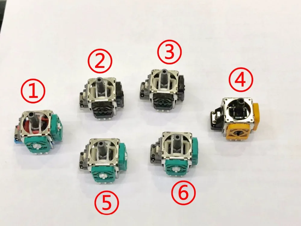 500 шт./лот Оригинальный Новый ALPS 3 Pin 3D Аналоговый джойстик для PS4 Для Xbox One Xboxone PS3