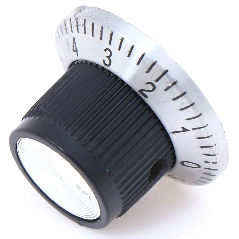 

C3 ручка с цифровой шкалой, металлическая поверхность, ручка потенциометра 6 мм