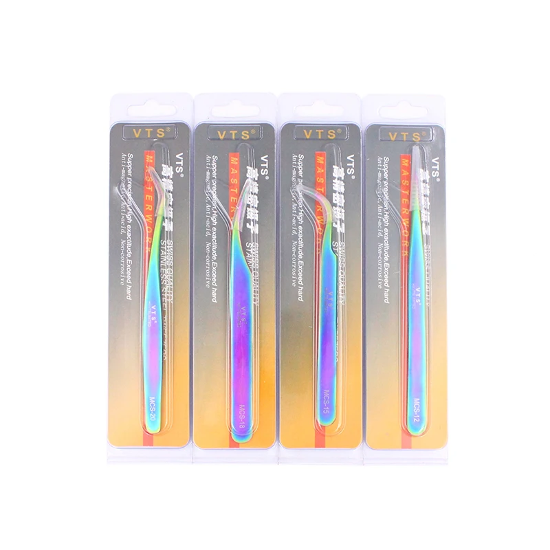 1 шт. пинцет для наращивания ресниц из нержавеющей стали | Красота и здоровье