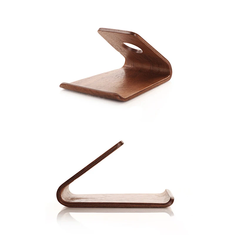 Универсальный деревянный держатель для телефона деревянная подставка IPad IPhone Watch