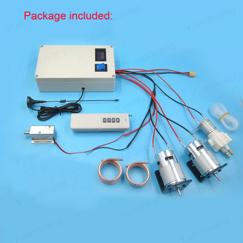 

1set Radio Control Decoupling Kits 775/795/895 Motor Power Driven Water Pump Cooling Sleeve Dispenser 12v 24v RC Bait Tug Boat