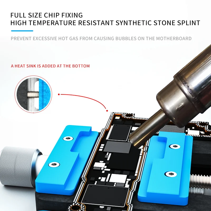 

MaAnt T1 Universal Phone Mainboard Repair CPU NAND Fixture Multi-Function Double Bearing Clamp Steel Bone Omnipotent Clip