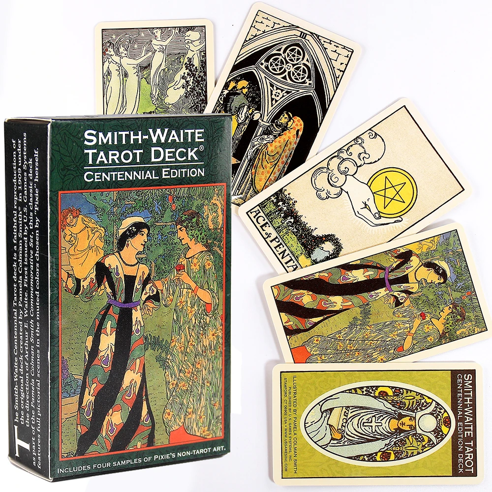 Smith-Waite Centennial Таро колода издание 84 карты искусство верное воспроизведение