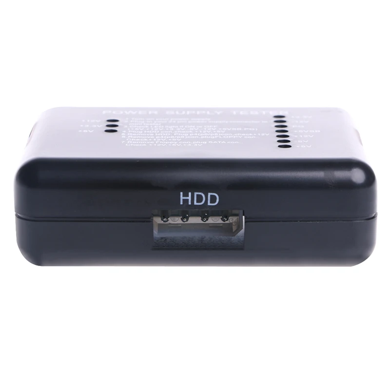 1 шт. новый черный ПК 20 24 Pin блок питания ATX SATA HD Питание тестер|Тестеры