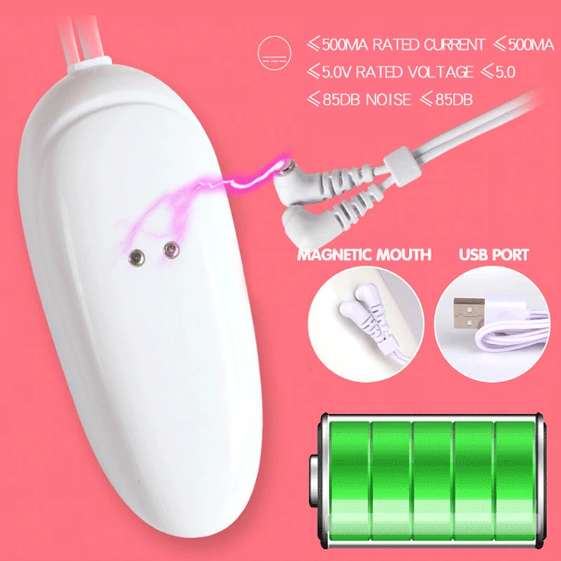 Вибратор для сосков Bodypro стимулятор массажер присоска 12 режимов женская