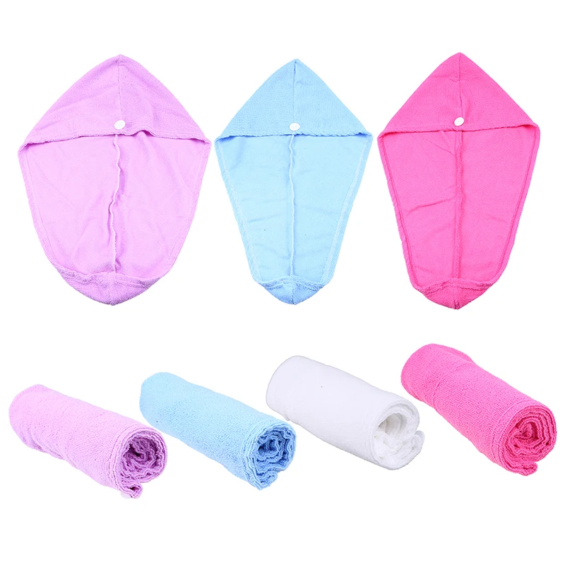 

Универсальное быстросохнущее полотенце для сушки, утолщенная ткань, головной убор для ванной, прочная впитывающая шапочка для душа, аксесс...