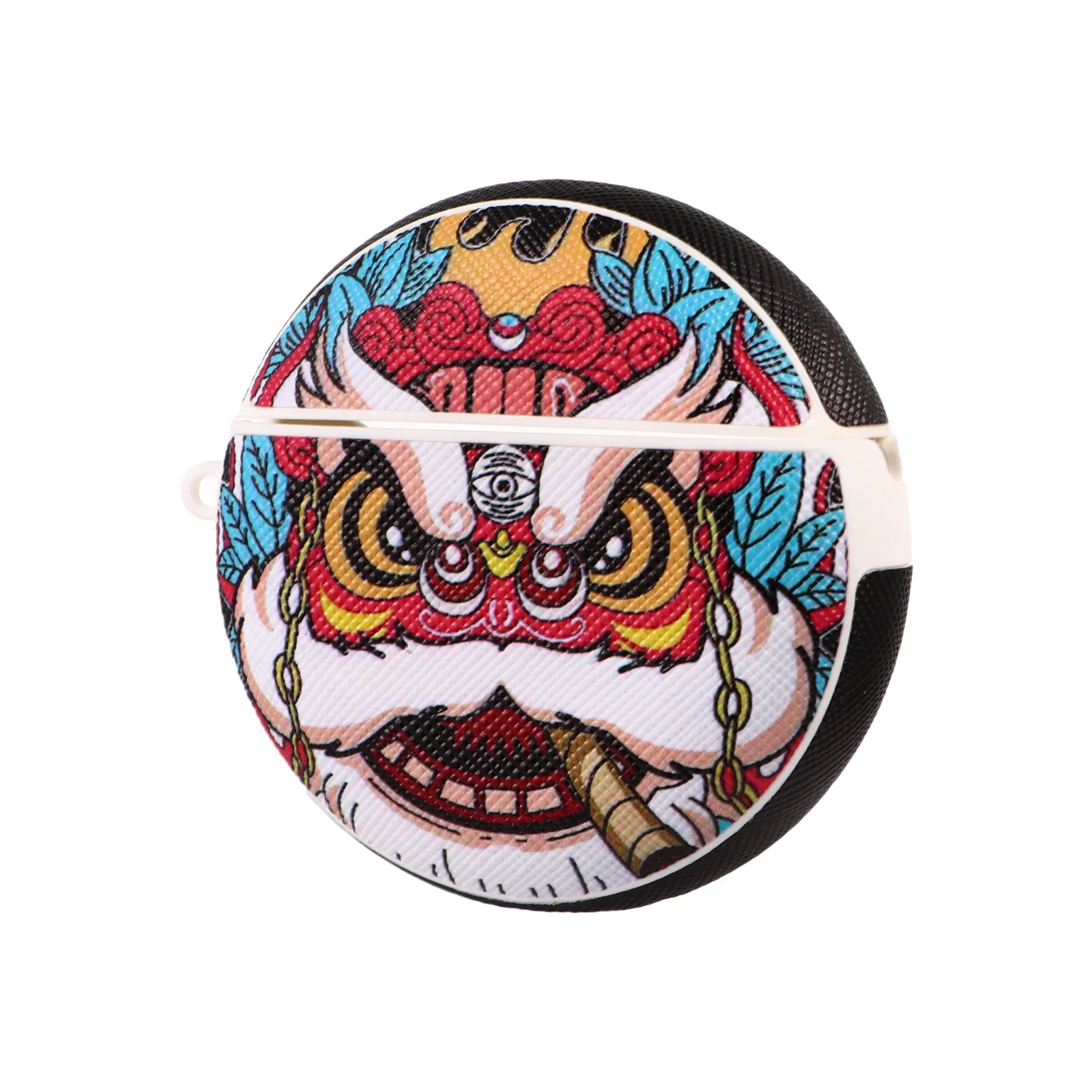 

1Pc Earphone Box Chinese Style Protective Cover Compatible for Freebuds3 (Lion)
