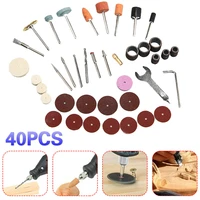40pcs electric grinder parts hardware tools grinding diy polished cutting polishing engraving electric rotary tool