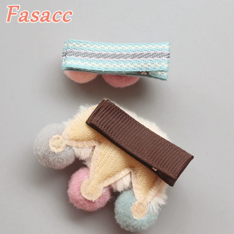 2 шт./лот куртка для маленьких детей заколки-короны, детские заколки для волос Детские аксессуары для волос заколки-пряжки для волос A197