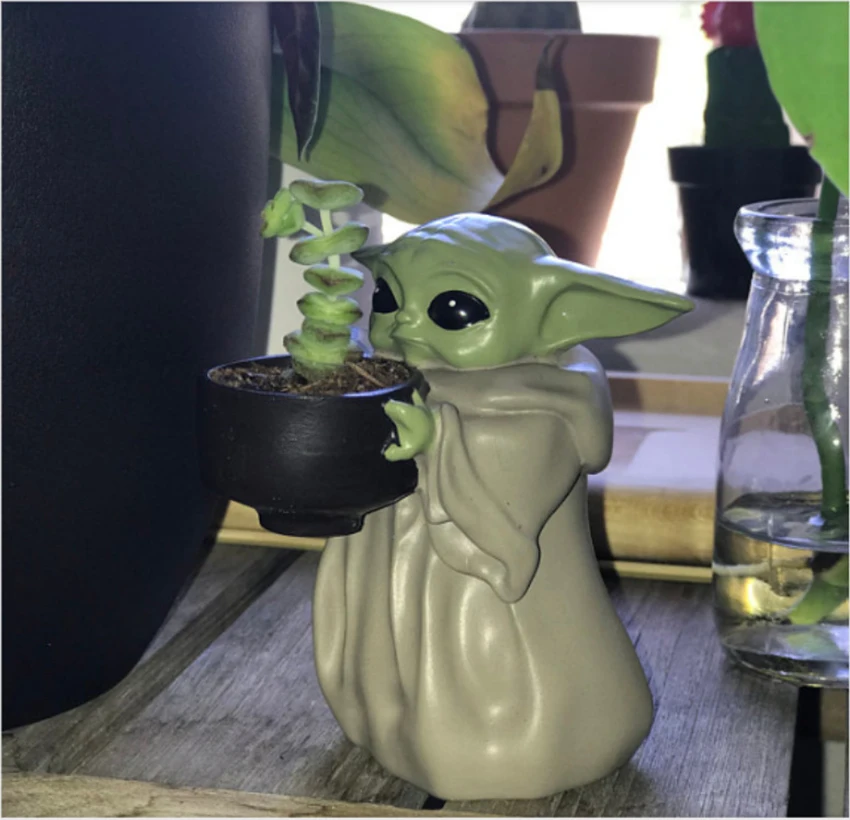 

Resin Cartoons Bonsai Flowerpot Art Sculpture Human Face Vase Ornaments Succulents Head Shape Plant Pots Garden Home Decoration