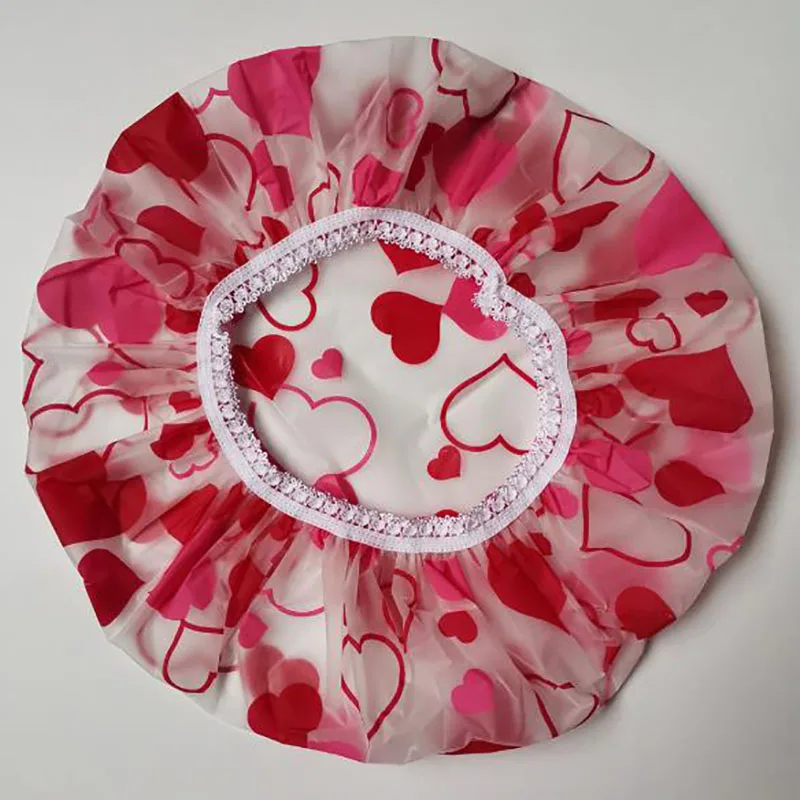 1 шт. Цвет случайный Водонепроницаемый шапочка для душа уплотненные теплые