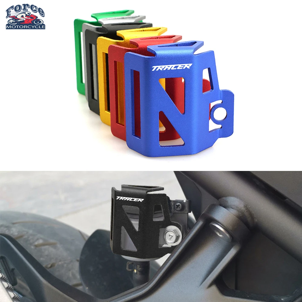 

For Yamaha Tracer 900GT 700GT 900/700 7/9 GT Moto Rear Brake Fluid Reservoir Guard Cover Oil Cap Accessories 2015-2018 2019 2020
