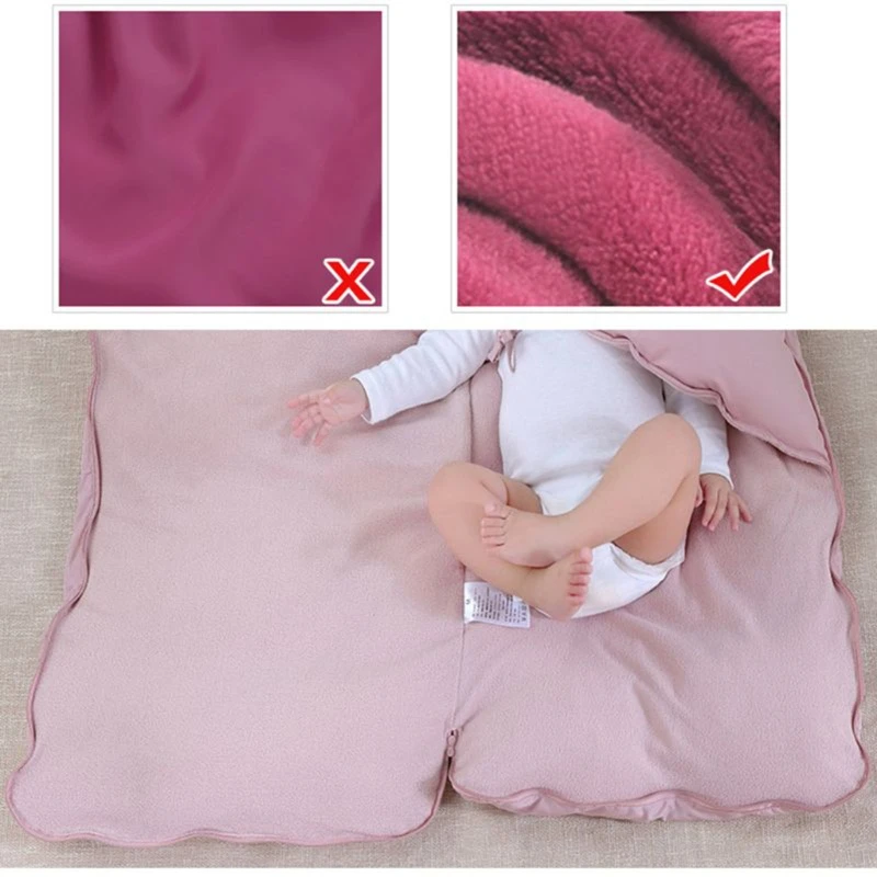 

Winter Warm Baby Sleeping Bags Soft Envelope Infant Sleepsacks for Newborn Baby Q1FE