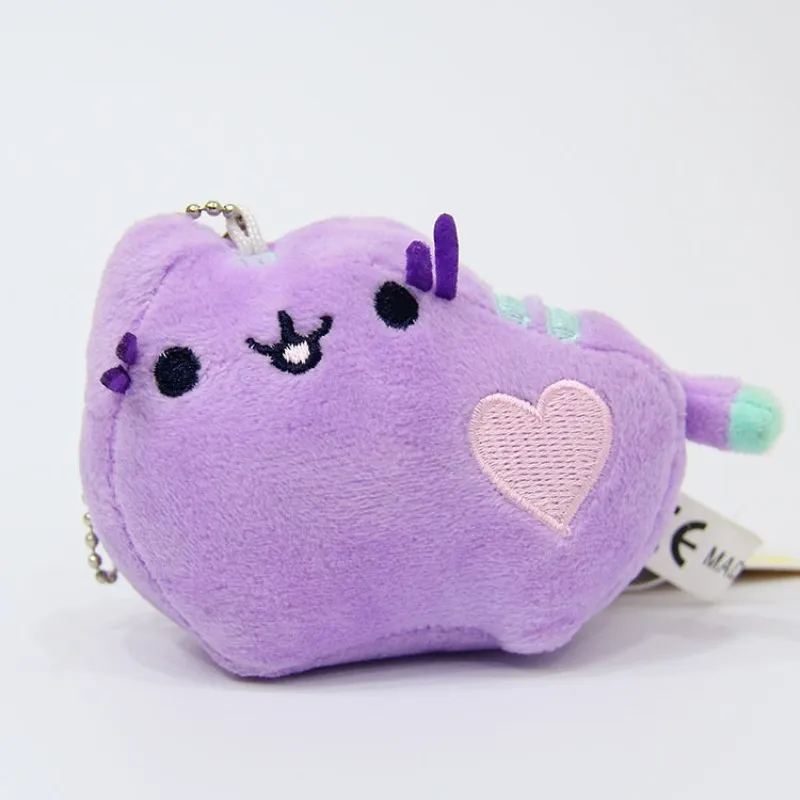 8cm cartoon cute cat short plush toy small pendant boys and girls key bag hanging birthday gift. | Игрушки и хобби