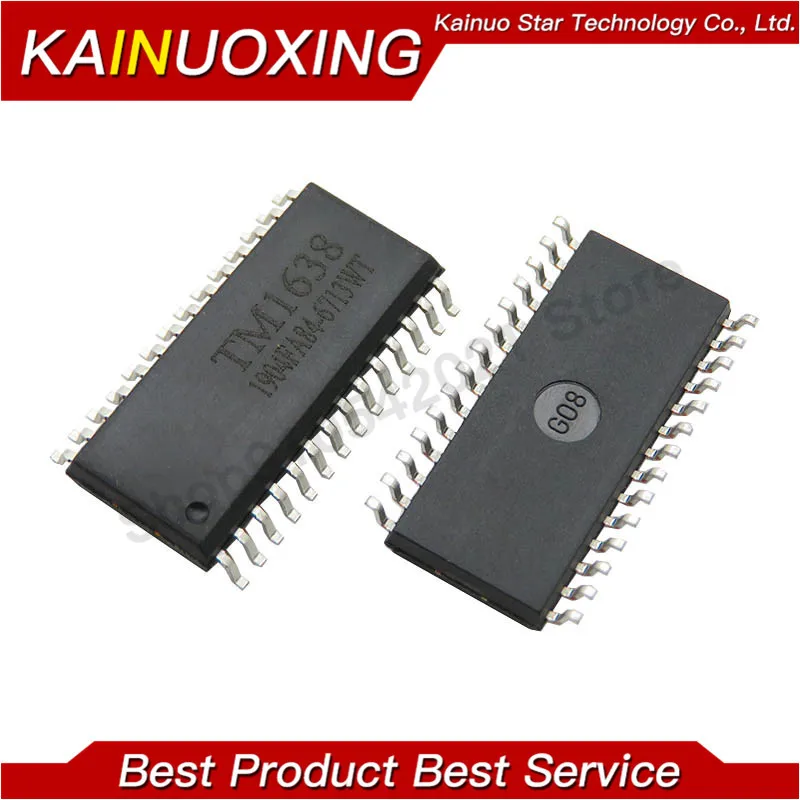 10 шт. TM1638 SOP28 smd SOP светодиодный цифровой чип драйвера