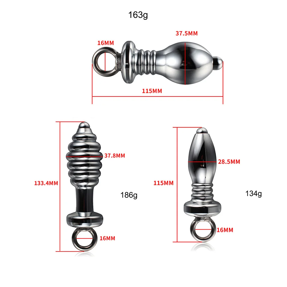 Клизма шприц для чистки анального дилатора металлическая полая Анальная пробка