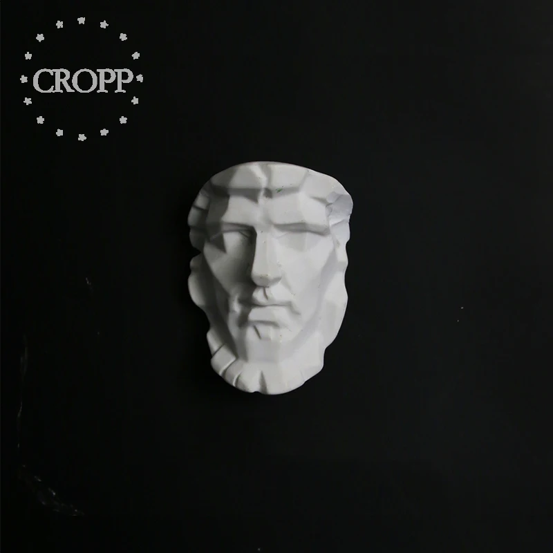 Новая абстрактная портретная брошь с изображением лица человека имитация гипса