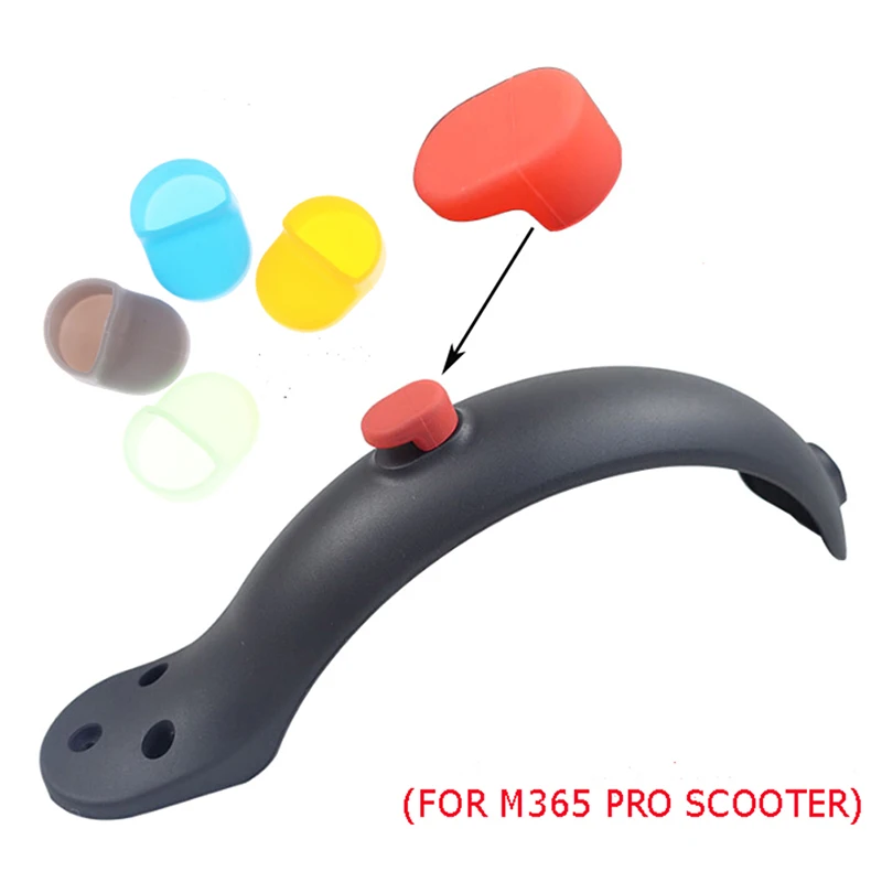 

For XiaoMi M365 Rear Fender Guard Silicone Hook Cover Electric Scooter Skateboard Back Mudguard Shield Accessories