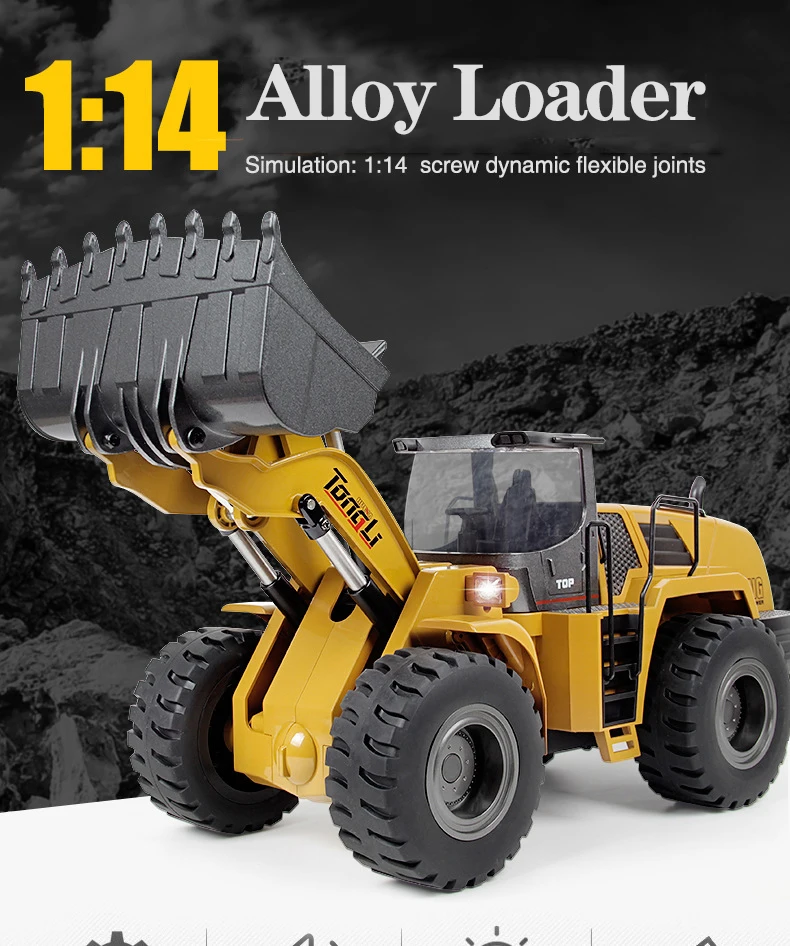 583 rc грузовик 114 экскаватор хобб