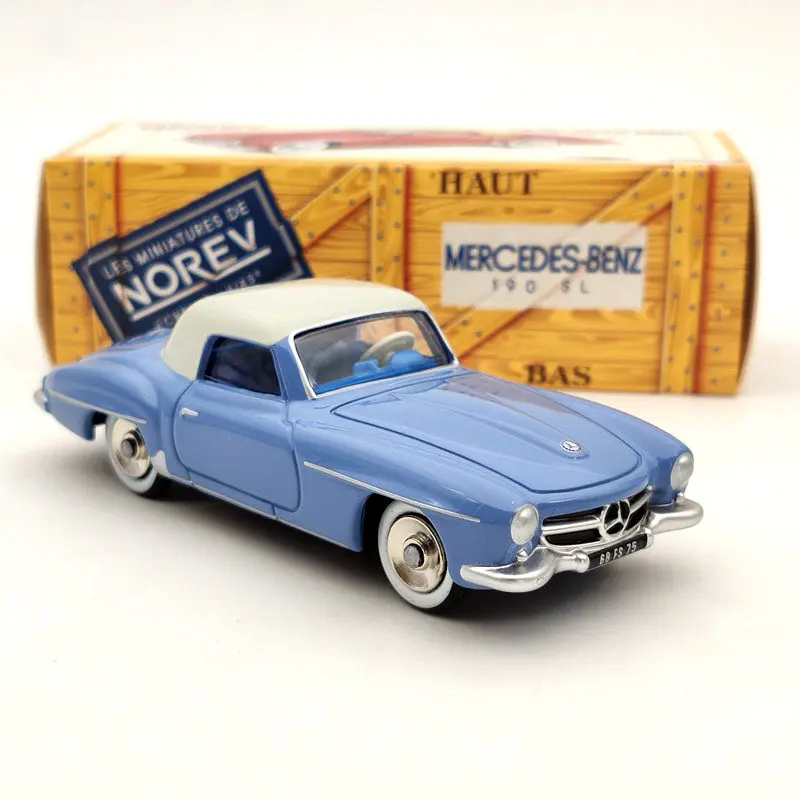 Norev 1:43 для моделей Merxedes Benc 190 SL Blue CL3511 литье под давлением Ограниченная Коллекция |