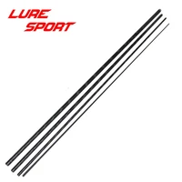 luresport 2 1m 4 sections 2 4m 5 sections travel fishing rod toray x cross carbon blank m power rod building component repairdiy