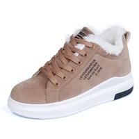 cotton shoes new winter plus velvet high top students thick bottom thick warm female snow boots