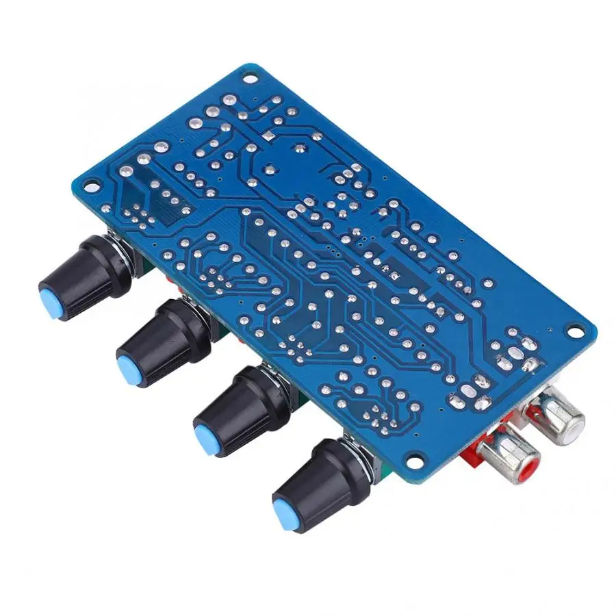 NE5532 Hi-Fi стерео усилитель 10X тон плата 4 канала тройной средний бас регулятор