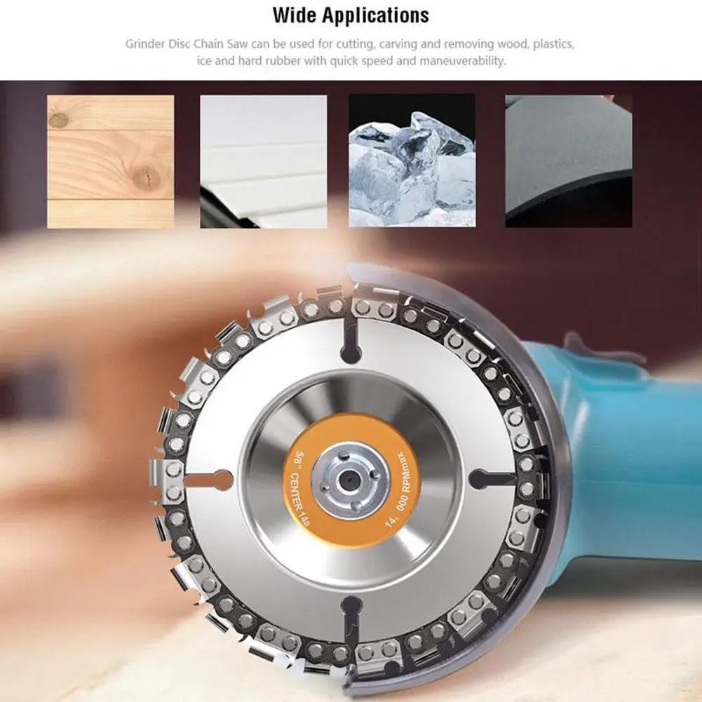 4 дюймовая деревообрабатывающая цепная катушка 22 зубная резьба формовочная цепь