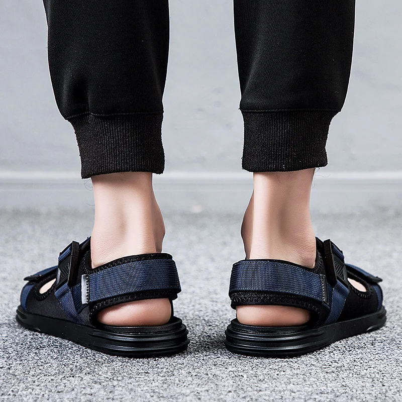 

Sandalia Masculina Men Sandals Gladiator Outdoor Male Sandal Mens Walking Slip On Rubber Summer Sandalias Hombre
