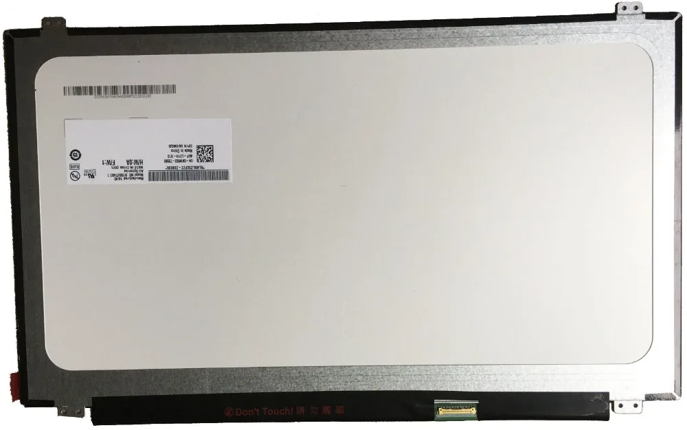 

15.6" Laptop Matrix For AUO B156XTN07.1 For Dell DP/N 091MGD LCD Screen Matte 30 Pins Panel FRU 5D10H52713 B156XTN07 V1