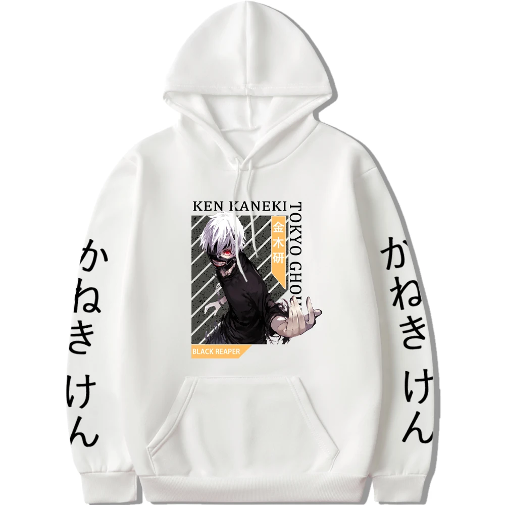 

Hot Tokyo Ghoul Hoodies Men/Women Sweatshirts Casual Top Male Pullovers Anime Manga Kaneki Ken Printed Long Sleeve Kpop Clothes