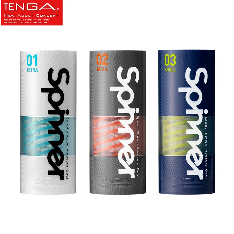 TENGA Спиннер Мужская мастурбация чашка Серия спиральное движение удовольствие