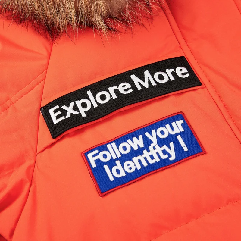 BOSIDENG новая жесткая зимняя утолщенная гусиная пуховая куртка для женщин