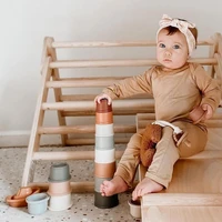 montessori stacking toys for baby 0 12 months stacking cups bath toy for babies girl kids children bathroom bathtub bathing toys
