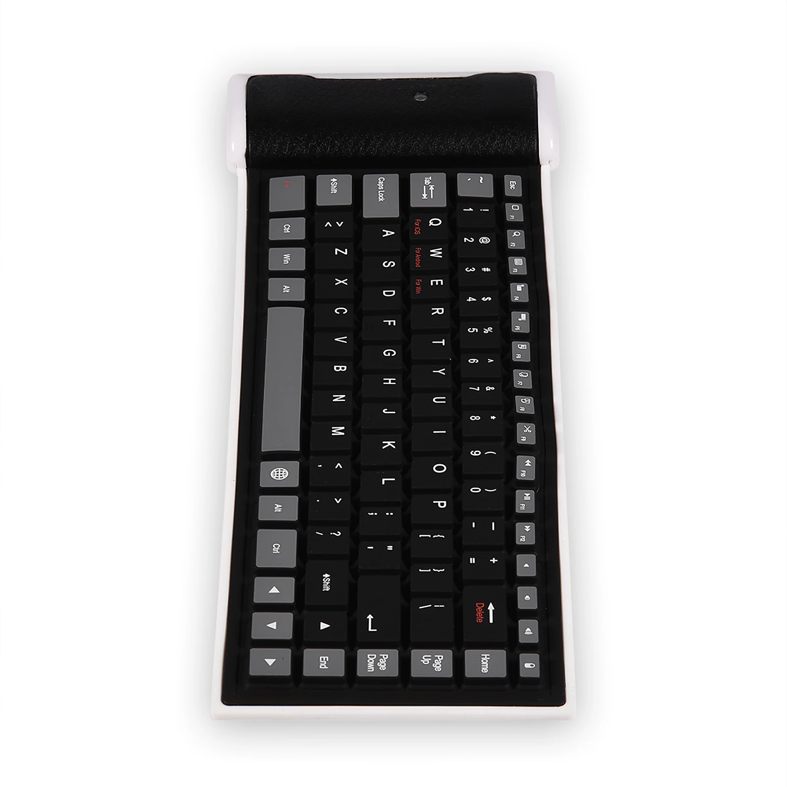 

87 Keys Foldable Bluetooth Wireless Keyboard Dustproof Soft Keyboard Waterproof Keyboard Gaming Keyboard For Laptop/Computer