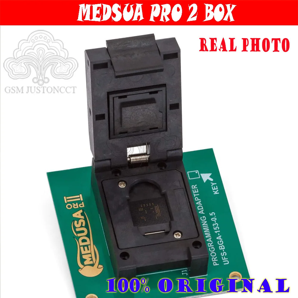 Medusa box Pro II полный комплект (UFS95/UFS153/eMMC 4 в 1 адаптер розетки) | Мобильные телефоны и