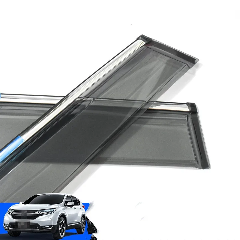 4 шт. защита от дождя козырек для окон автомобиля Honda CRV 2017|Лепнина интерьера| |