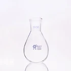 Колба в форме баклажана, стандартное измельчение горлышка с коротким горлышком, емкость 200 мл и соединение 2932, колба в форме баклажана