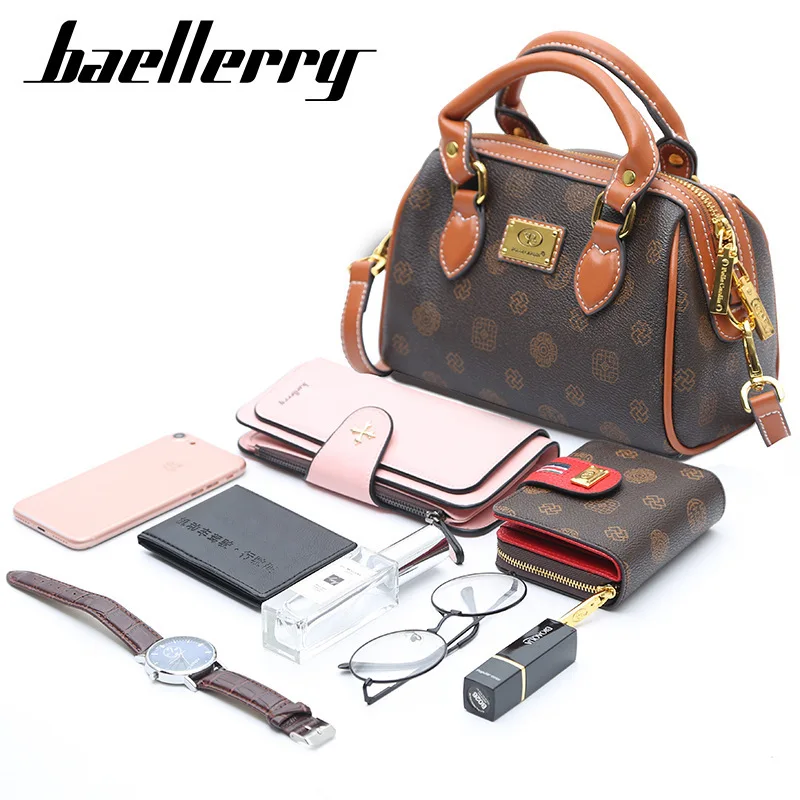 

Baellerry New Women's Bag Korean Fashion Handbag Versatile Messenger Bag Large Capacity One Shoulder Women's Bag