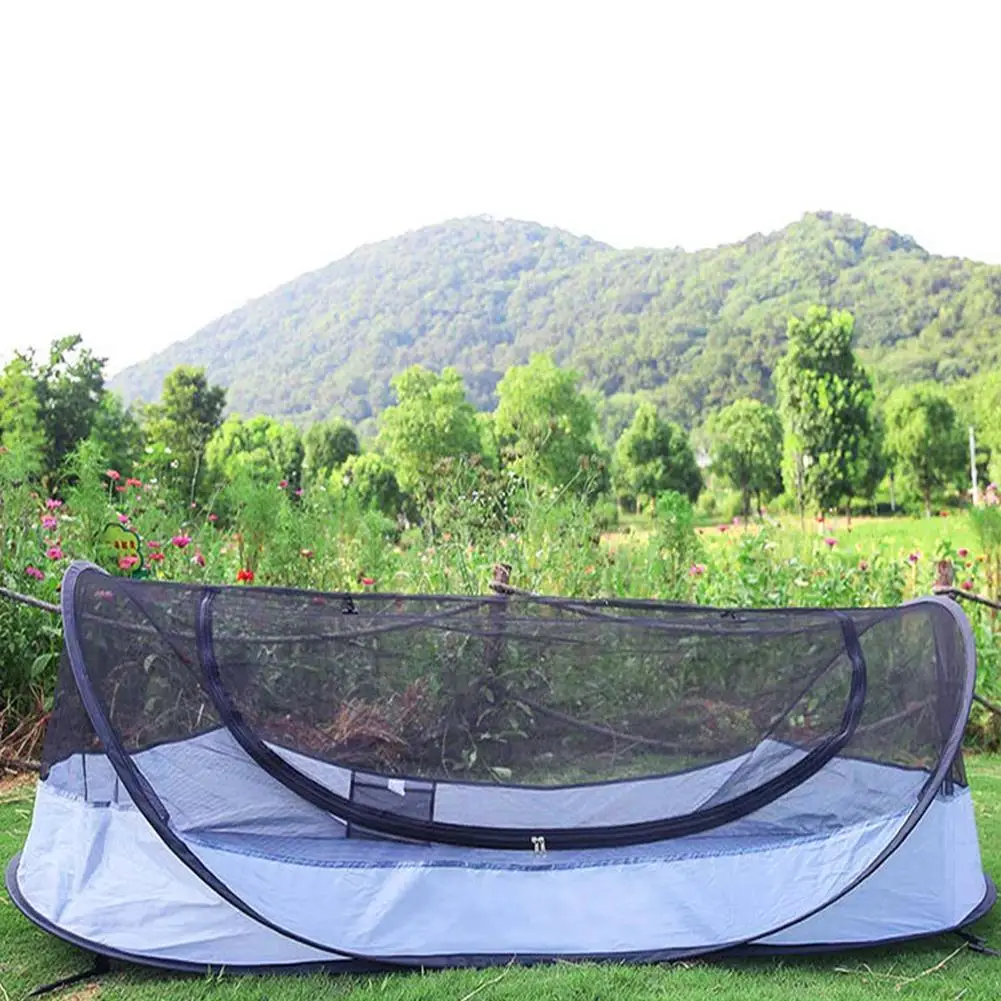 

Automatic up Camping Tent Ventilated Anti-mosquito Waterproof Polyester Fabric Outdoor Single Sleeping Tent