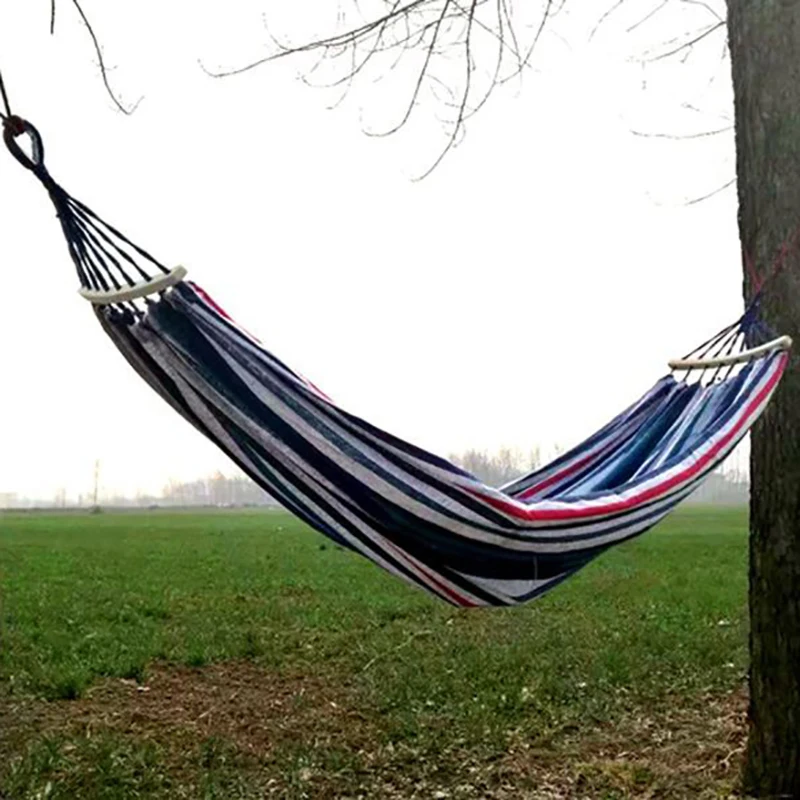 Открытый Кемпинг парк путешествия гамак подвесная кровать повседневная