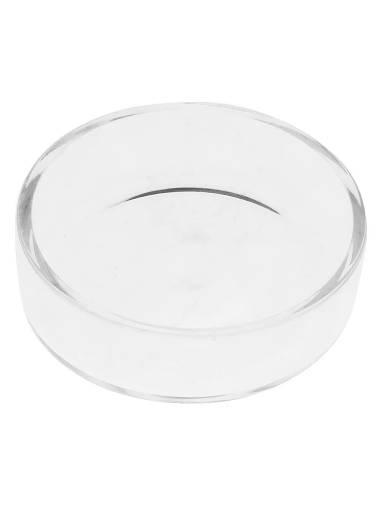 Один Цвет резервуары для рыб акриловые креветки кормления Еда тарелка фидерный